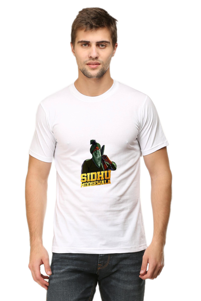 "Sidhu Moosewala" Iconic Legacy T-Shirt - Punjabi Rap Legend