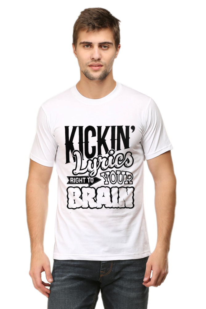 Kickin Lyrics Hip Hop Vibes Hoodie - Urban Poetry in Motion