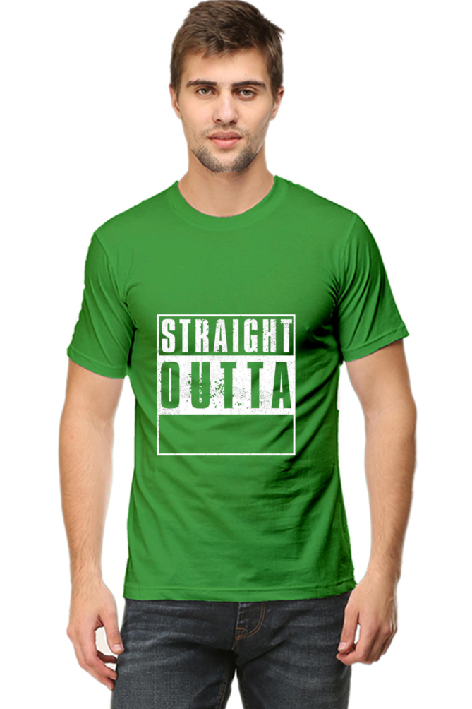 "Straight Outta" Classic Rap T-Shirt - Bold Statement Streetwear