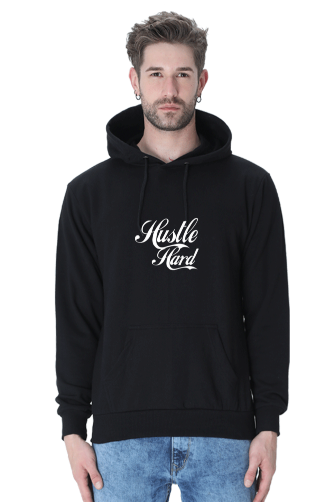 "Hustle Hard" Motivational Hoodie - Grind with Style