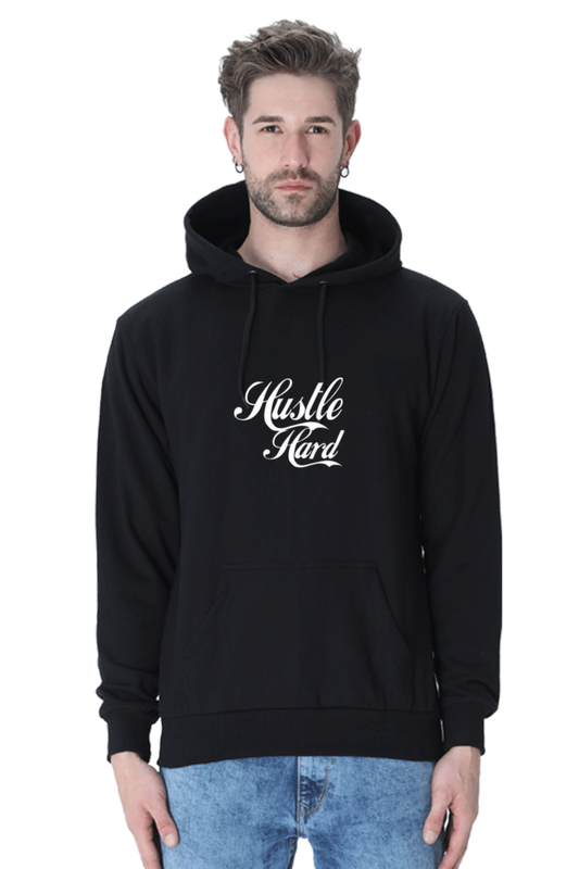 "Hustle Hard" Motivational Hoodie - Grind with Style