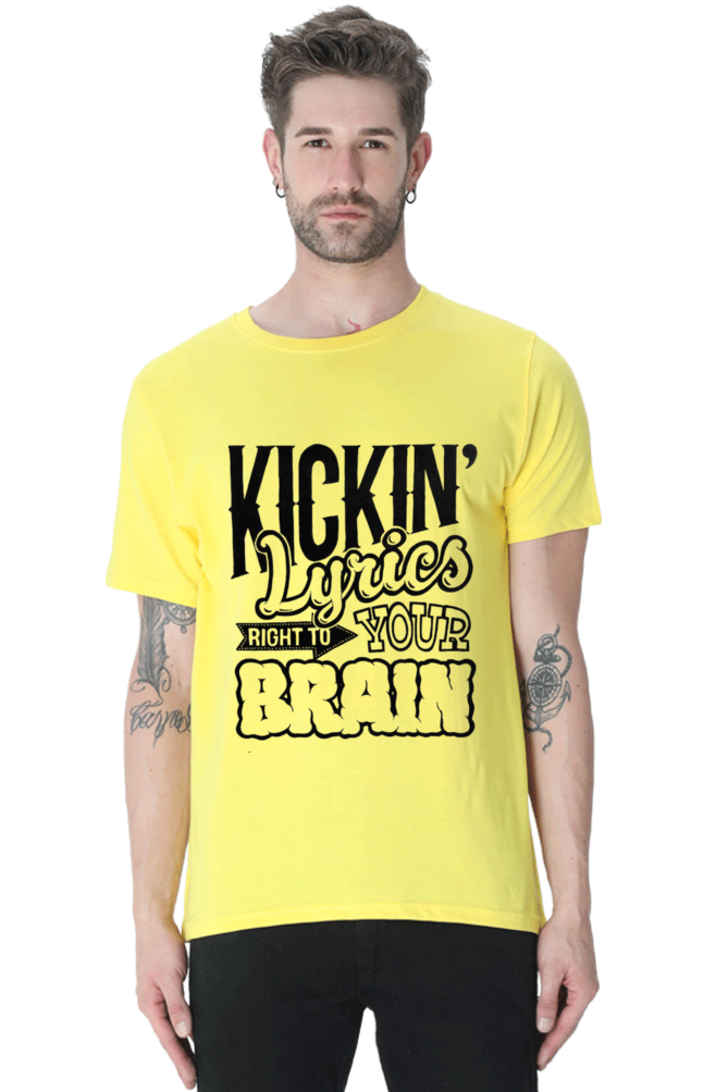 Kickin Lyrics Hip Hop Vibes Hoodie - Urban Poetry in Motion