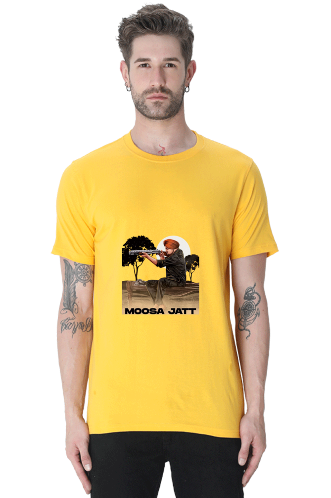 "Sidhu Moosewala 'Moosa Jatt'" T-Shirt - Punjabi Pride & Power