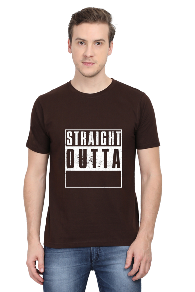 "Straight Outta" Classic Rap T-Shirt - Bold Statement Streetwear