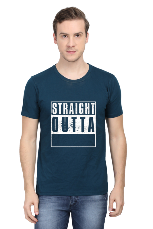 "Straight Outta" Classic Rap T-Shirt - Bold Statement Streetwear