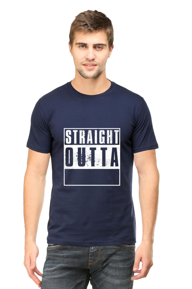 "Straight Outta" Classic Rap T-Shirt - Bold Statement Streetwear