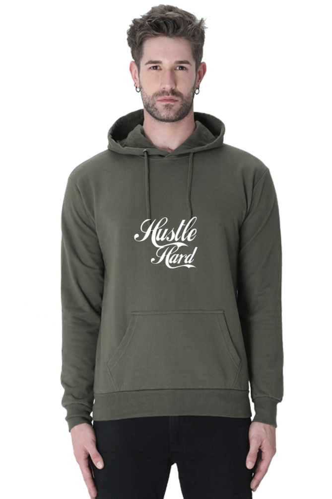 "Hustle Hard" Motivational Hoodie - Grind with Style