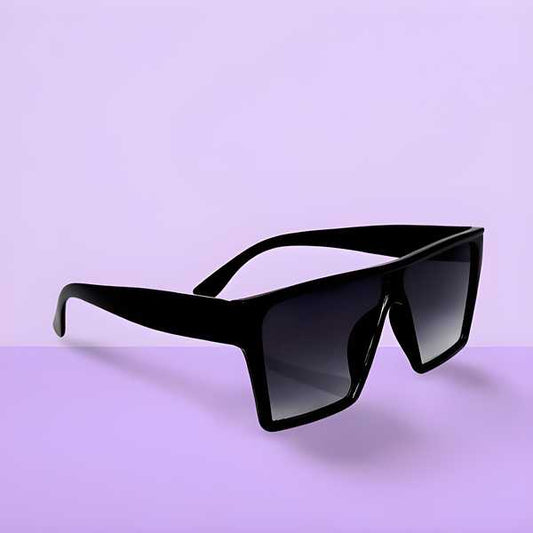 G-Vibe Unisex Free Size Retro Square Sunglasses