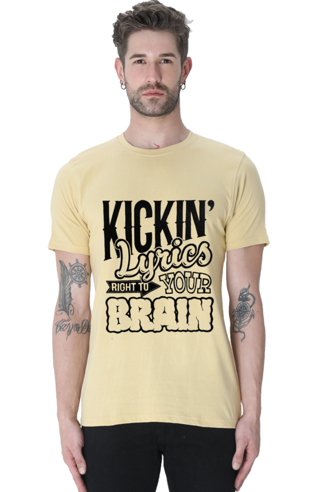 Kickin Lyrics Hip Hop Vibes Hoodie - Urban Poetry in Motion