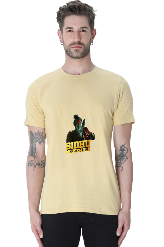 "Sidhu Moosewala" Iconic Legacy T-Shirt - Punjabi Rap Legend