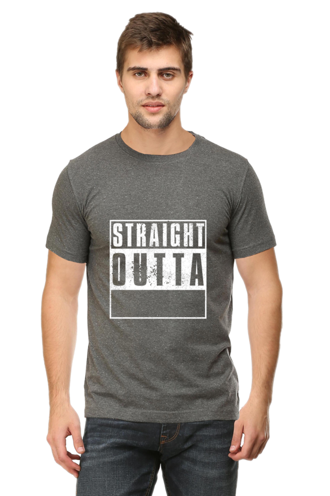 "Straight Outta" Classic Rap T-Shirt - Bold Statement Streetwear