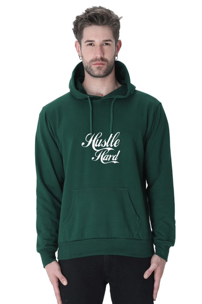 "Hustle Hard" Motivational Hoodie - Grind with Style