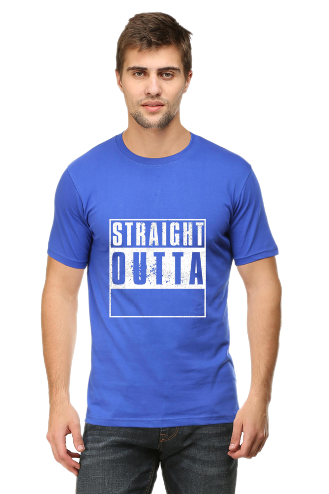 "Straight Outta" Classic Rap T-Shirt - Bold Statement Streetwear